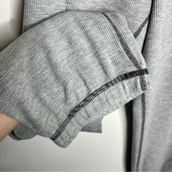 Fabletics Size 4x Grey Go-To Waffle Zip Up Hoodie & Sweatpants Set Lightweight - Picture 10 of 14